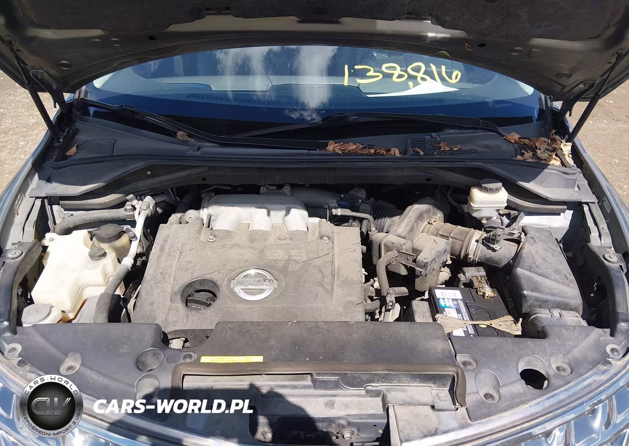 2007 Nissan Murano Sl VIN:JN8AZ08W07W642894 - 10