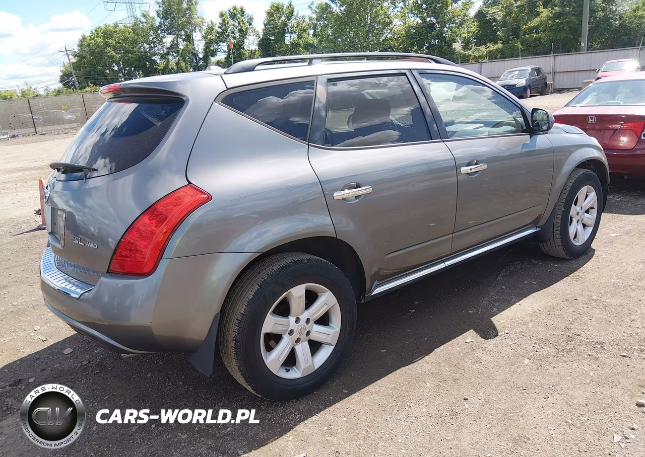 2007 Nissan Murano Sl VIN:JN8AZ08W07W642894 - 4