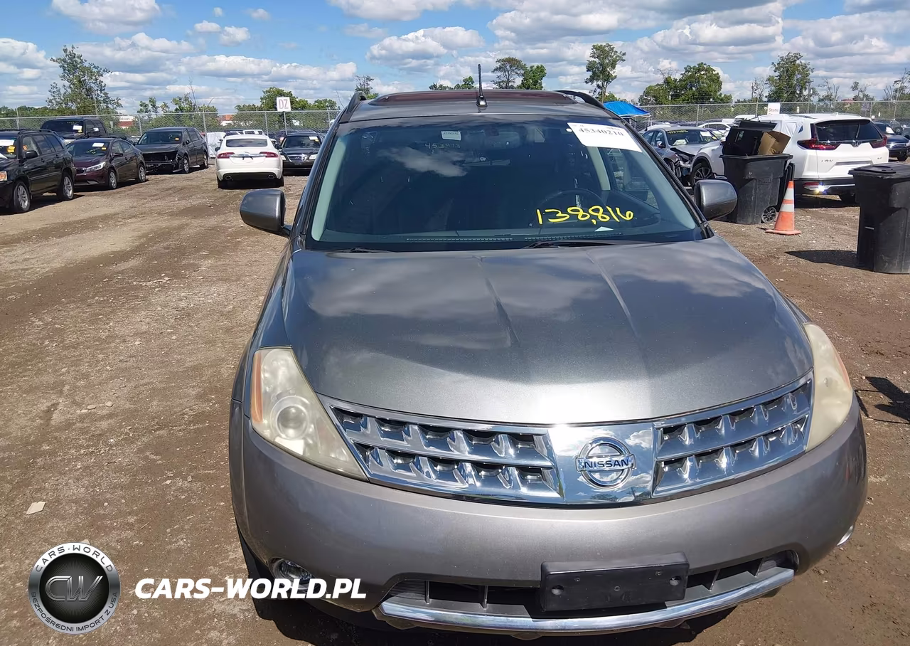 2007 Nissan Murano Sl VIN:JN8AZ08W07W642894 - 6