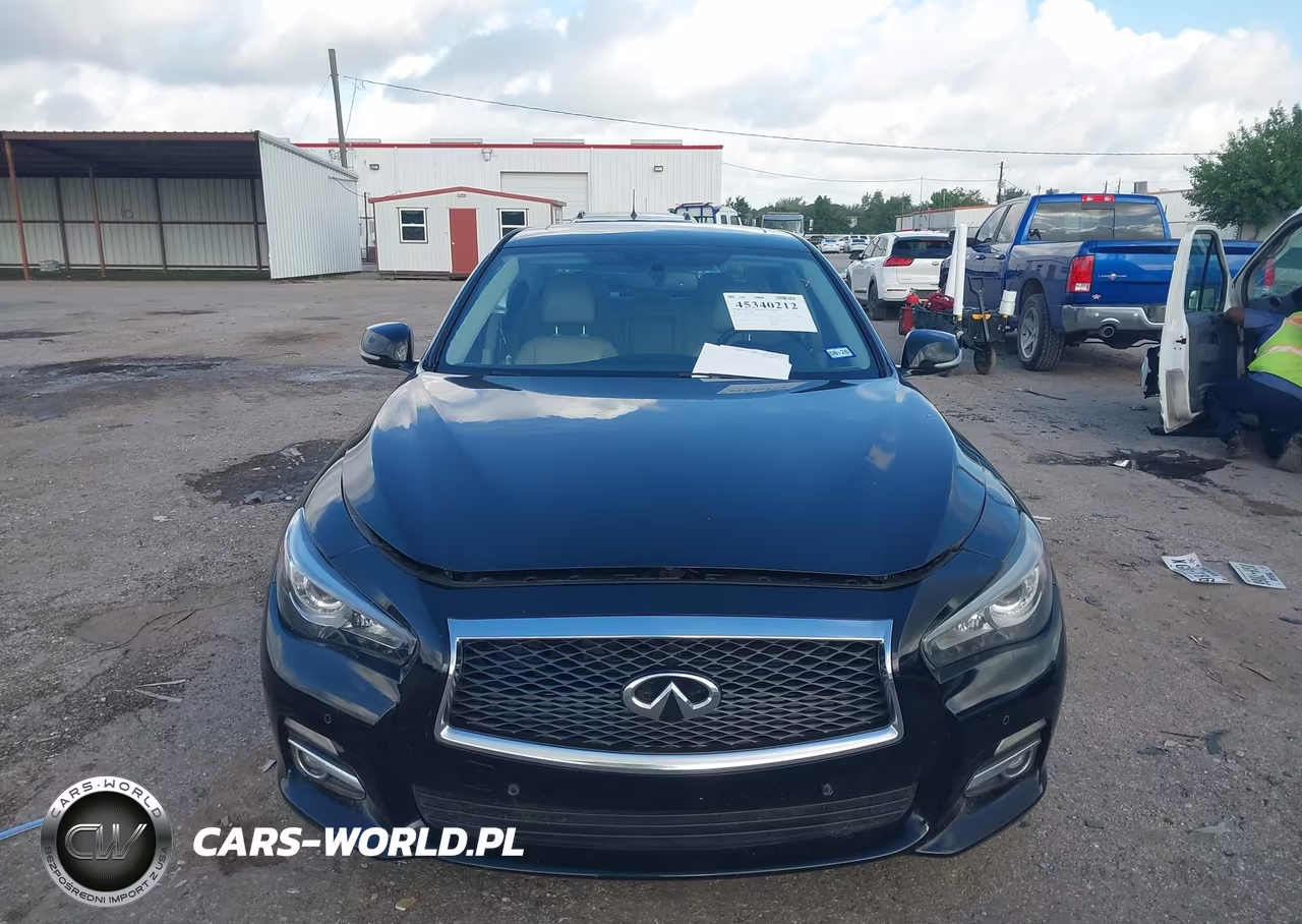 2016 Infiniti Q50 Red Sport 400 VIN:JN1FV7AP0GM421545 - 12