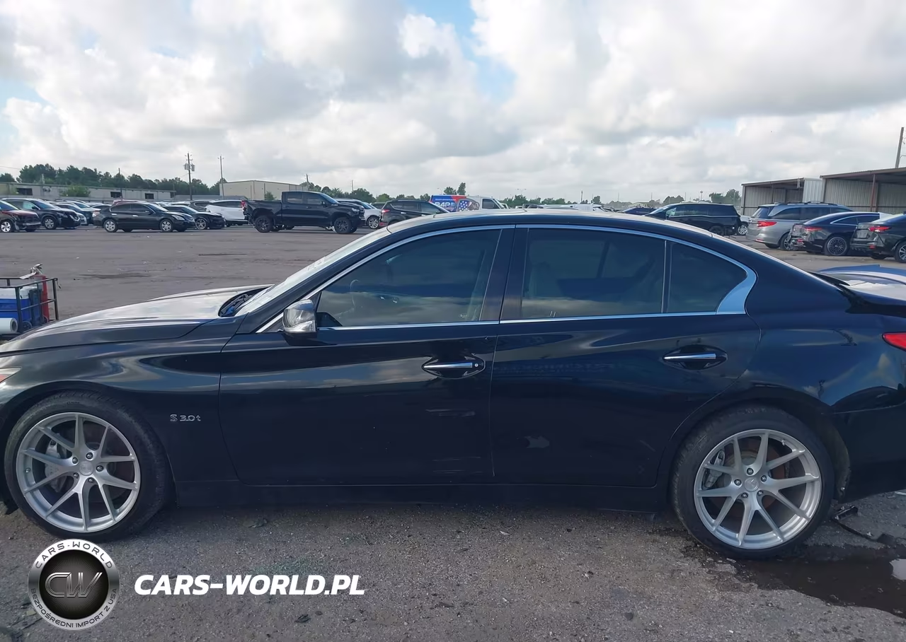 2016 Infiniti Q50 Red Sport 400 VIN:JN1FV7AP0GM421545 - 14