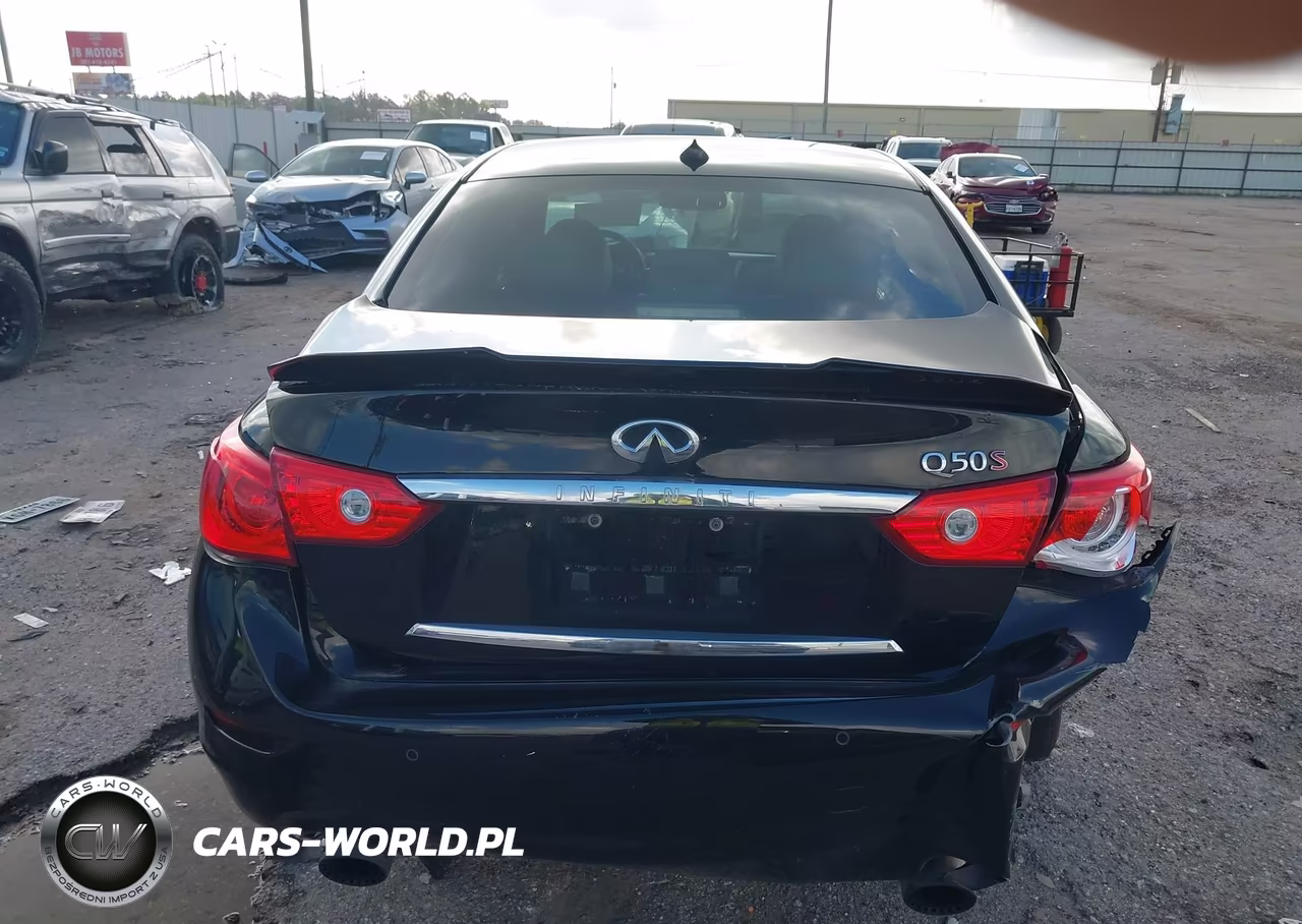 2016 Infiniti Q50 Red Sport 400 VIN:JN1FV7AP0GM421545 - 16
