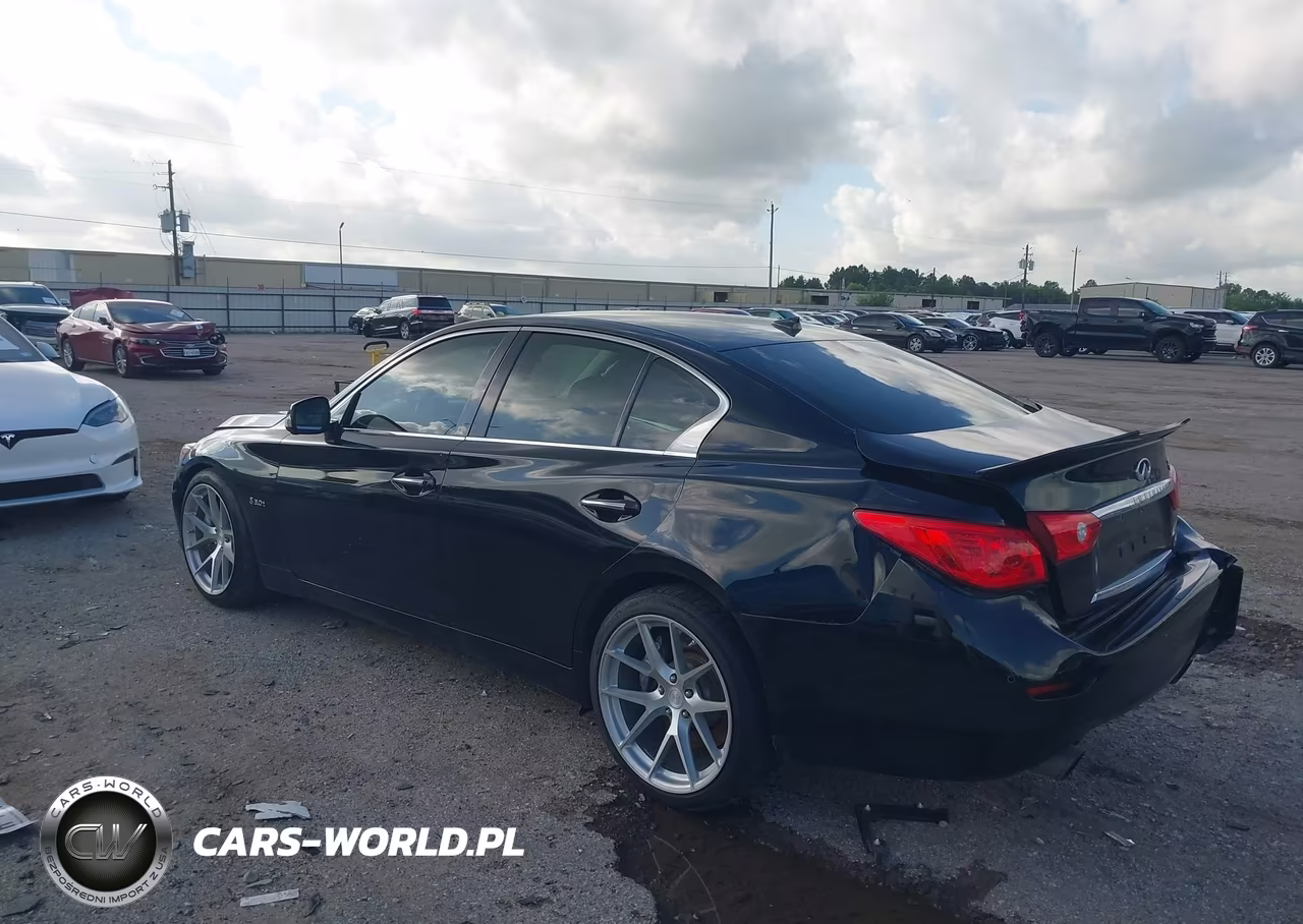2016 Infiniti Q50 Red Sport 400 VIN:JN1FV7AP0GM421545 - 3