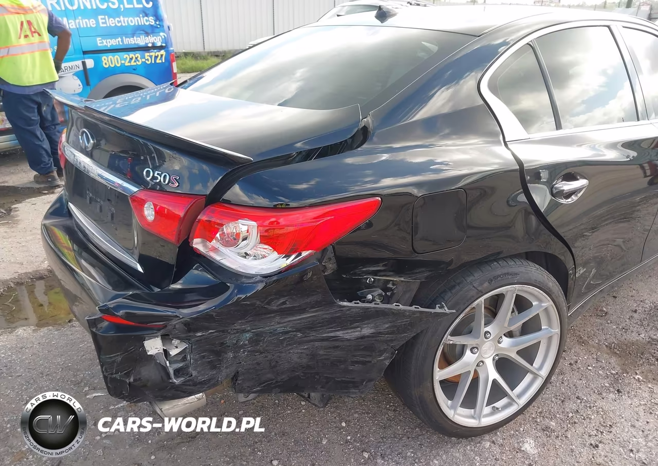 2016 Infiniti Q50 Red Sport 400 VIN:JN1FV7AP0GM421545 - 6