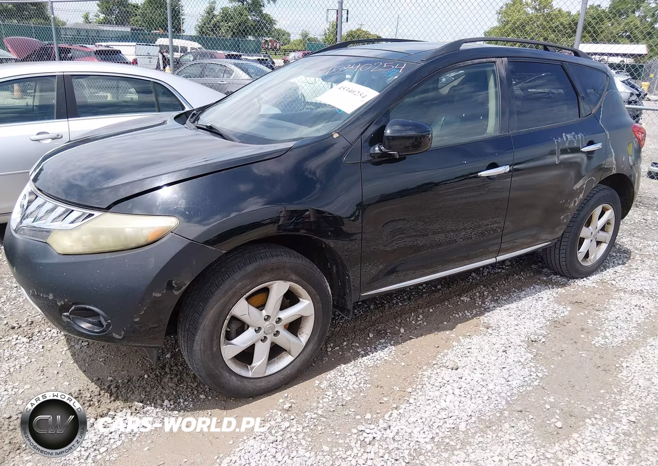 2009 Nissan Murano Sl VIN:JN8AZ18U19W019517 - 2