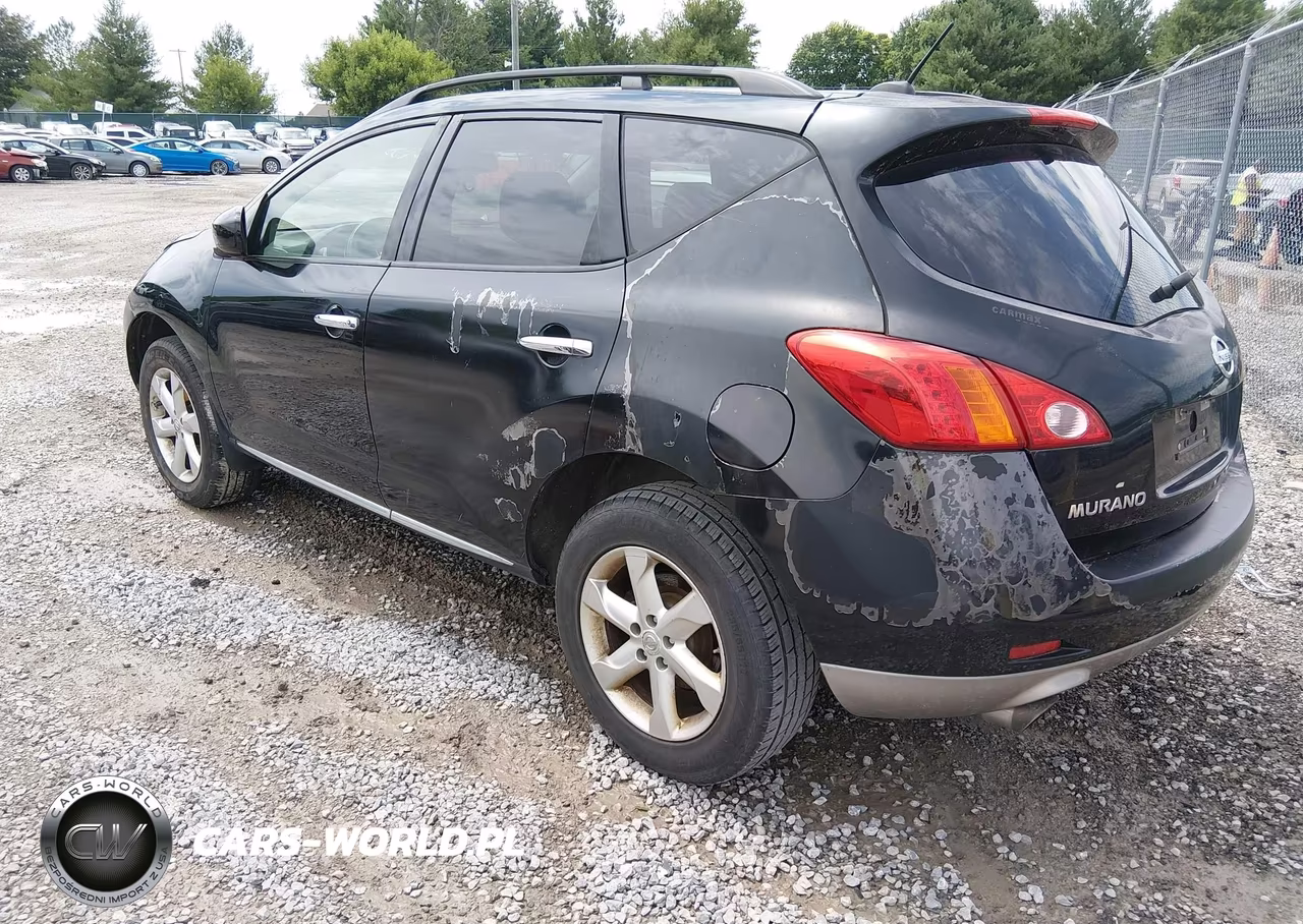 2009 Nissan Murano Sl VIN:JN8AZ18U19W019517 - 3