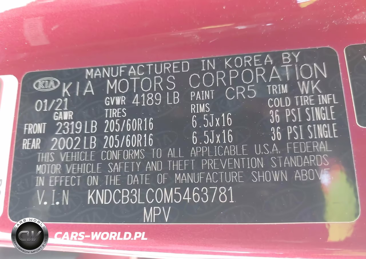 2021 Kia Niro Lxs VIN:KNDCB3LC0M5463781 - 9