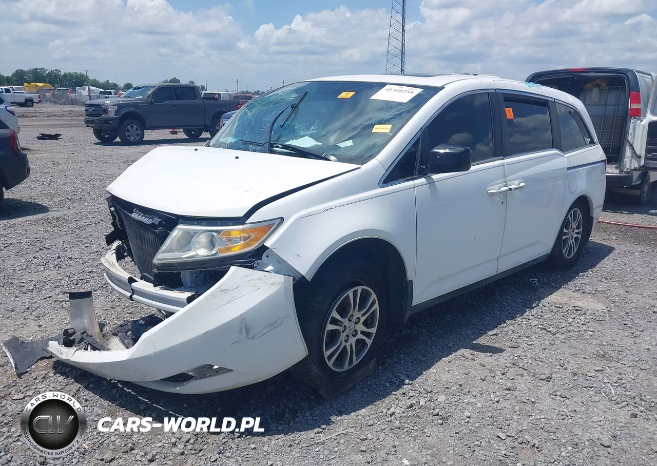 2012 Honda Odyssey Ex-L VIN:5FNRL5H67CB040909 - 2