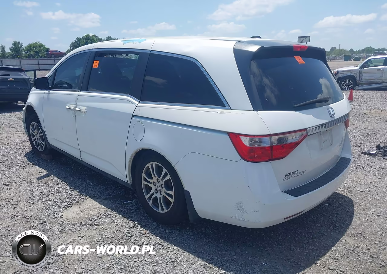 2012 Honda Odyssey Ex-L VIN:5FNRL5H67CB040909 - 3