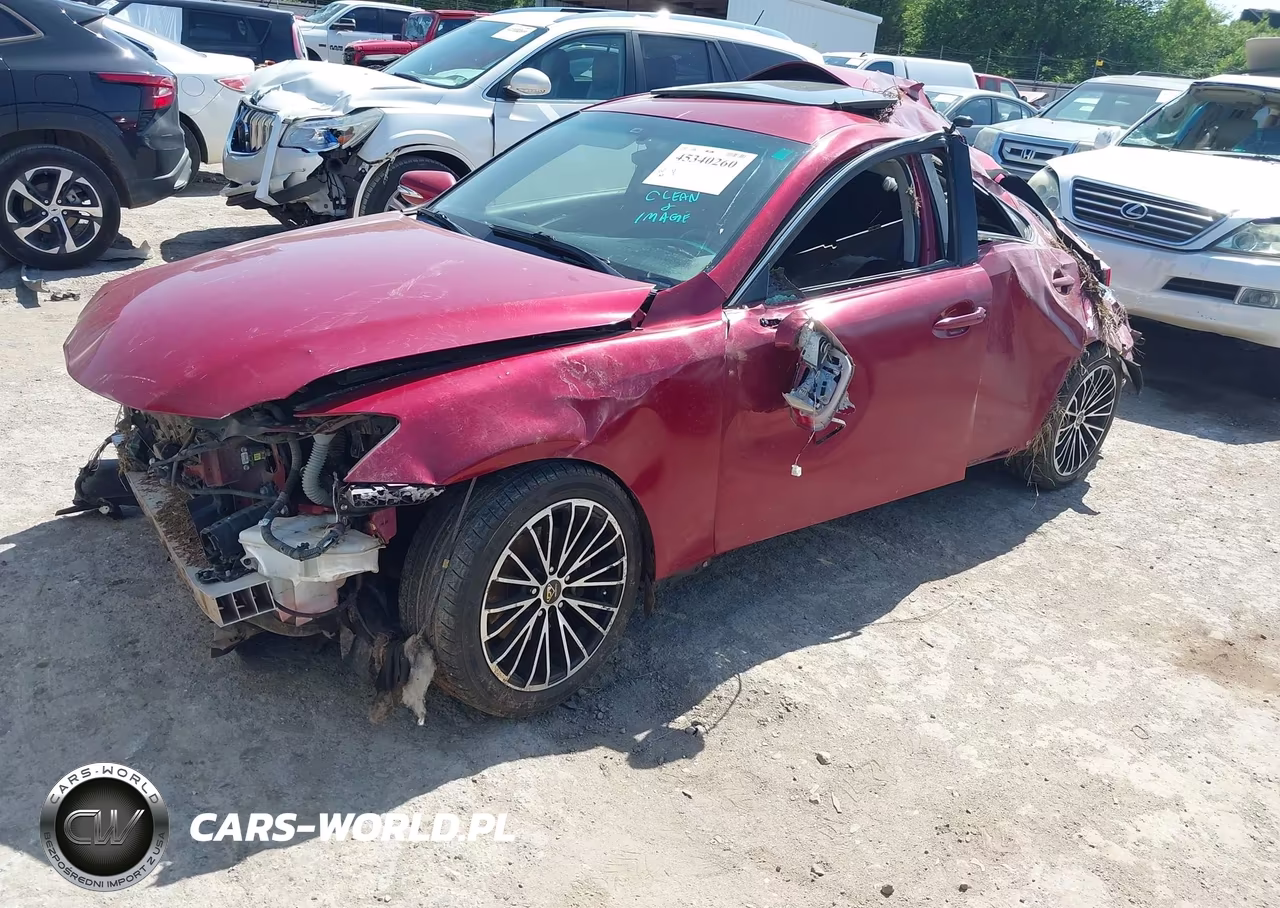 2010 Lexus Is 250 VIN:JTHCF5C2XA5040224 - 2