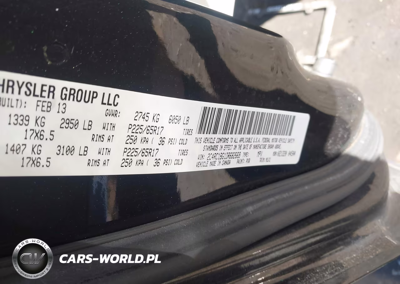 2013 Chrysler Town & Country Touring VIN:2C4RC1BG1DR682669 - 9