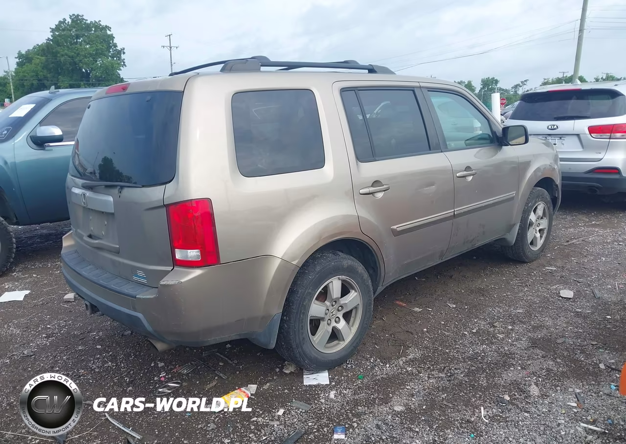 2009 Honda Pilot Ex-L VIN:5FNYF48659B009437 - 4