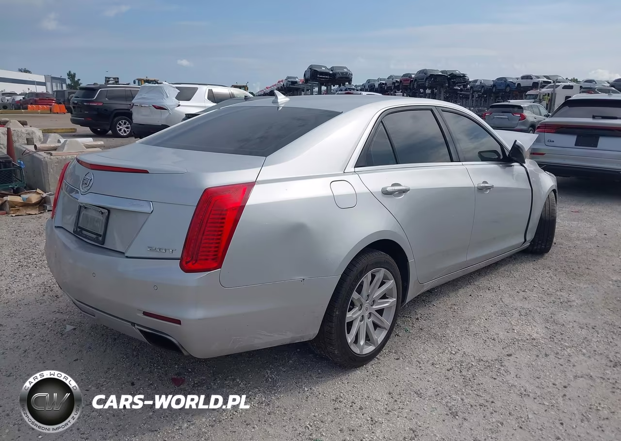 2014 Cadillac Cts Standard VIN:1G6AP5SX4E0196316 - 4
