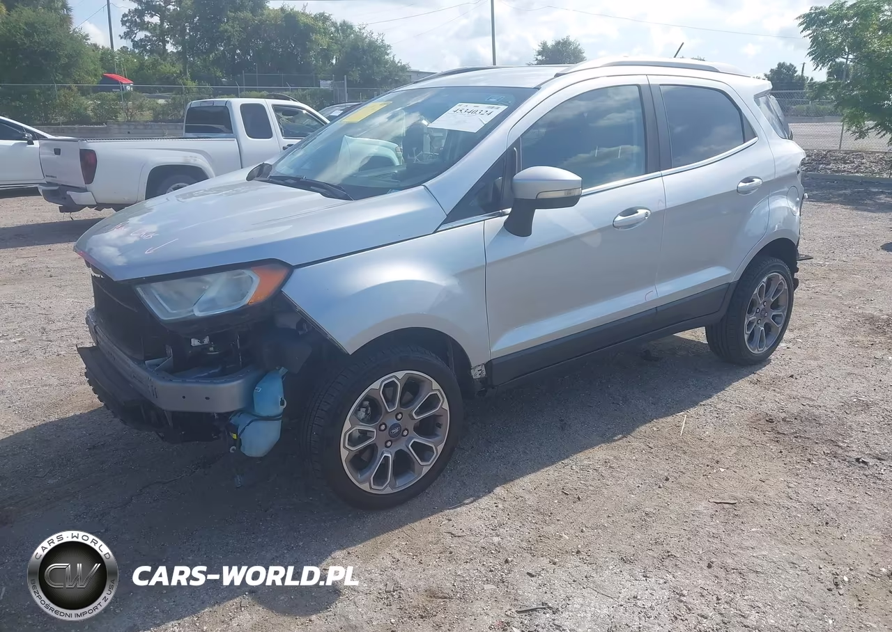 2019 Ford Ecosport Titanium VIN:MAJ6S3KL9KC293904 - 2