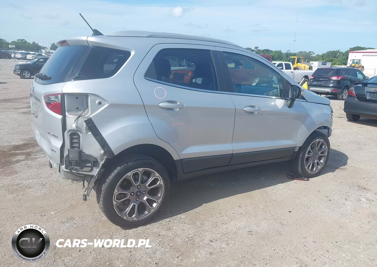 2019 Ford Ecosport Titanium VIN:MAJ6S3KL9KC293904 - 4