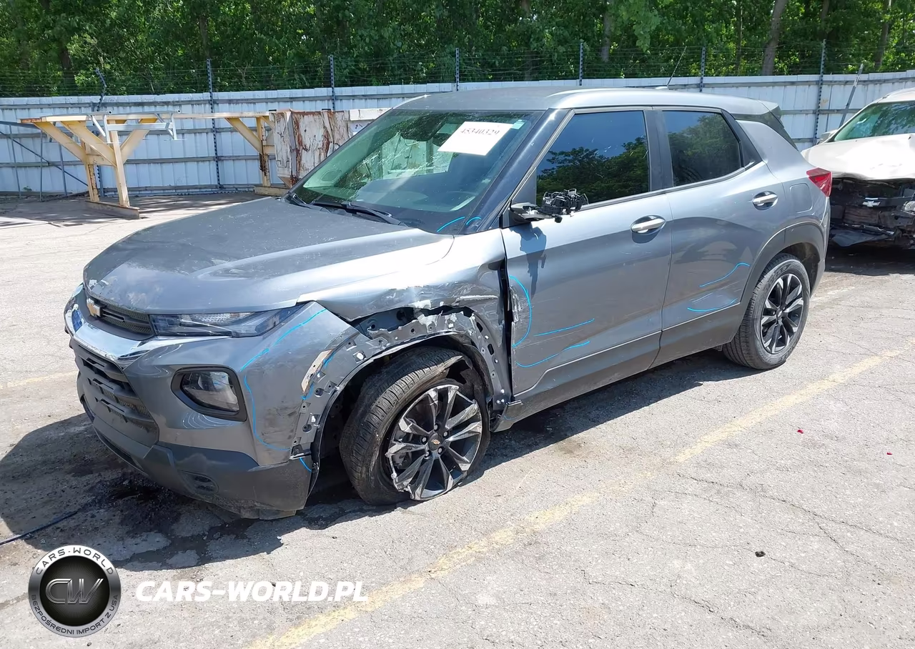 2021 Chevrolet Trailblazer Fwd Ls VIN:KL79MMS23MB001281 - 2
