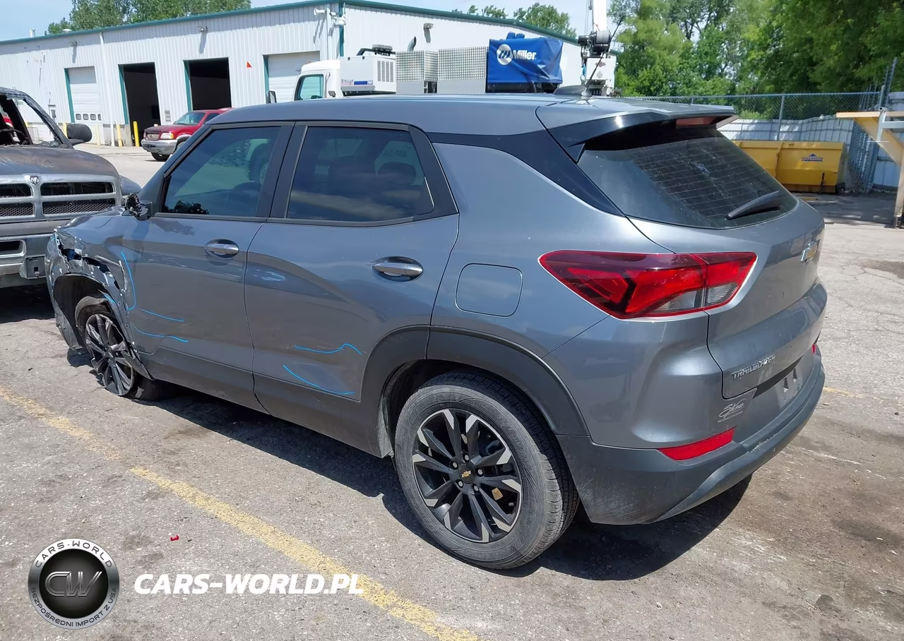 2021 Chevrolet Trailblazer Fwd Ls VIN:KL79MMS23MB001281 - 3