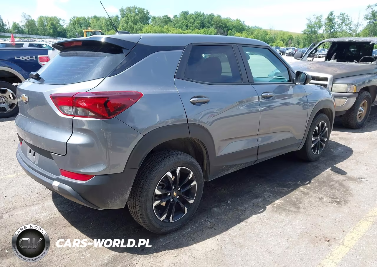 2021 Chevrolet Trailblazer Fwd Ls VIN:KL79MMS23MB001281 - 4