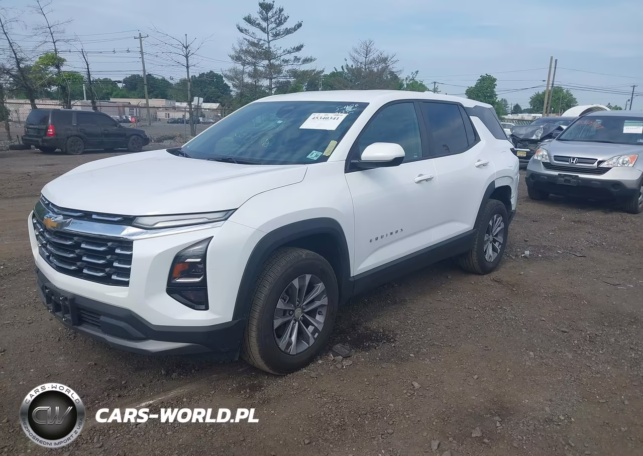 2025 Chevrolet Equinox Fwd Lt VIN:3GNAXHEG1SL295434 - 2