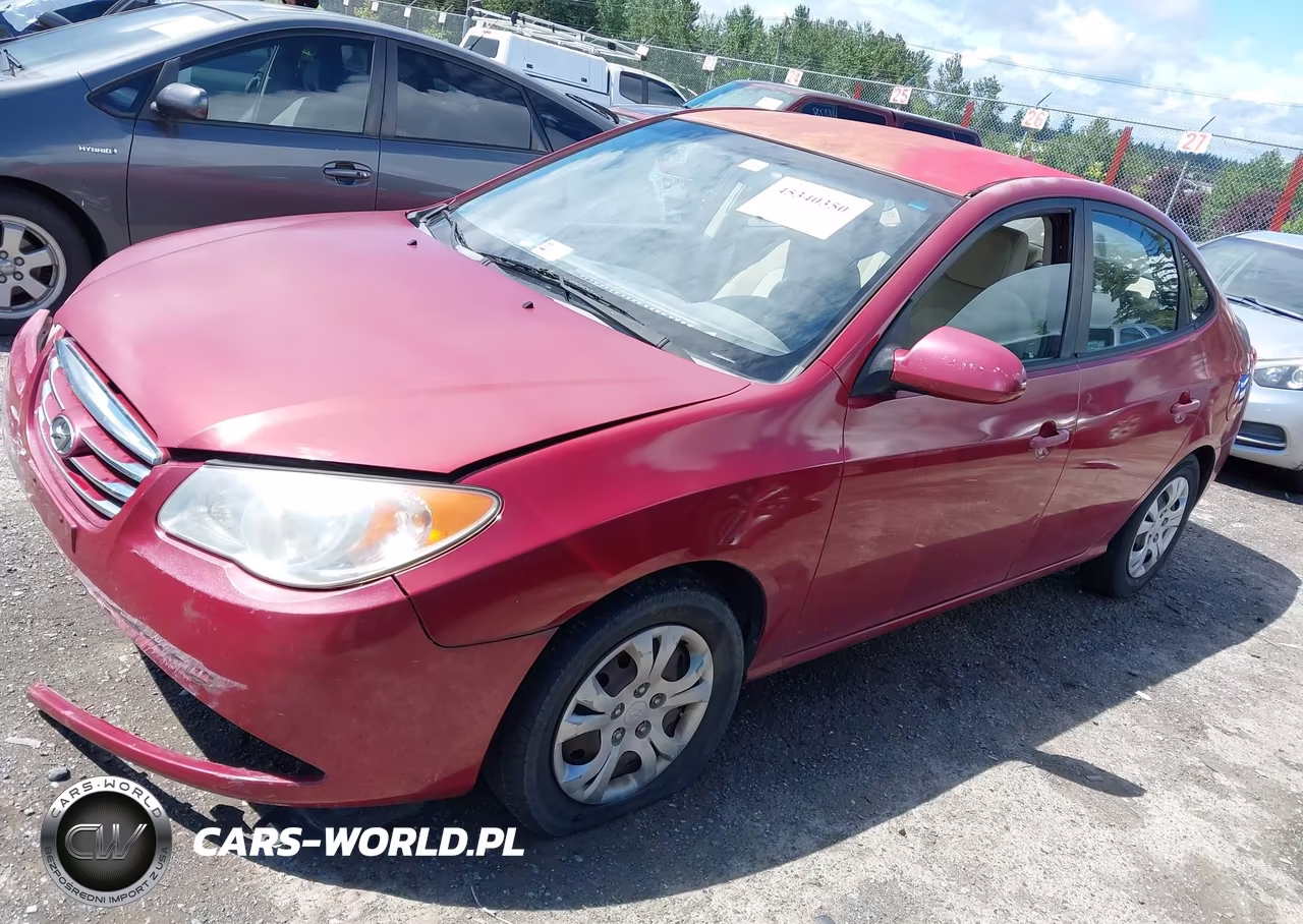 2010 Hyundai Elantra Gls VIN:KMHDU4AD7AU130491 - 2