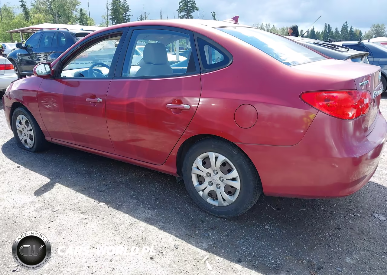 2010 Hyundai Elantra Gls VIN:KMHDU4AD7AU130491 - 3
