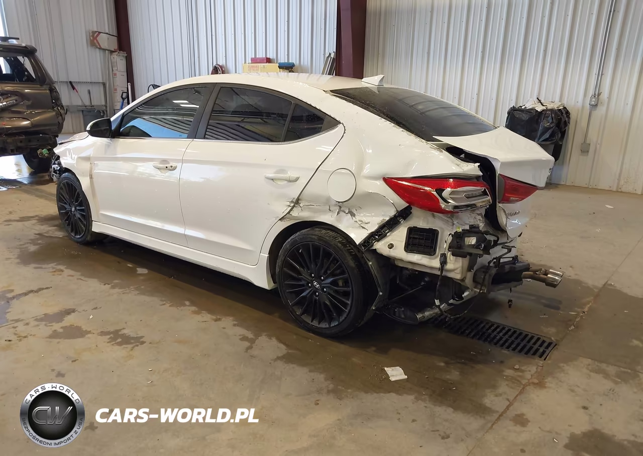 2017 Hyundai Elantra Sport VIN:KMHD04LB1HU347777 - 3
