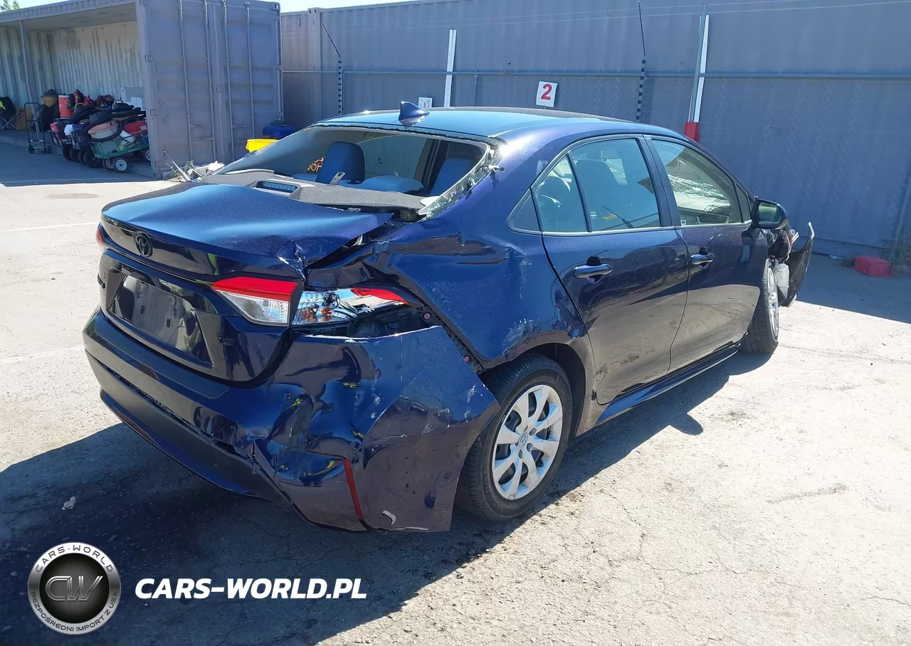2021 Toyota Corolla Le VIN:JTDEPMAEXMJ145260 - 4