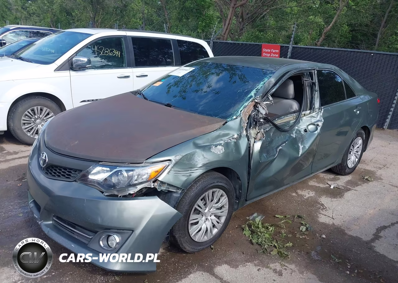 2012 Toyota Camry Le VIN:4T4BF1FK6CR161649 - 2