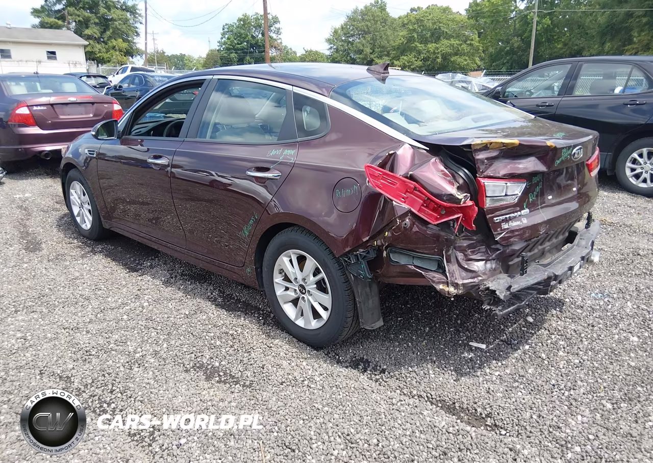 2016 Kia Optima Lx VIN:5XXGT4L30GG047721 - 3