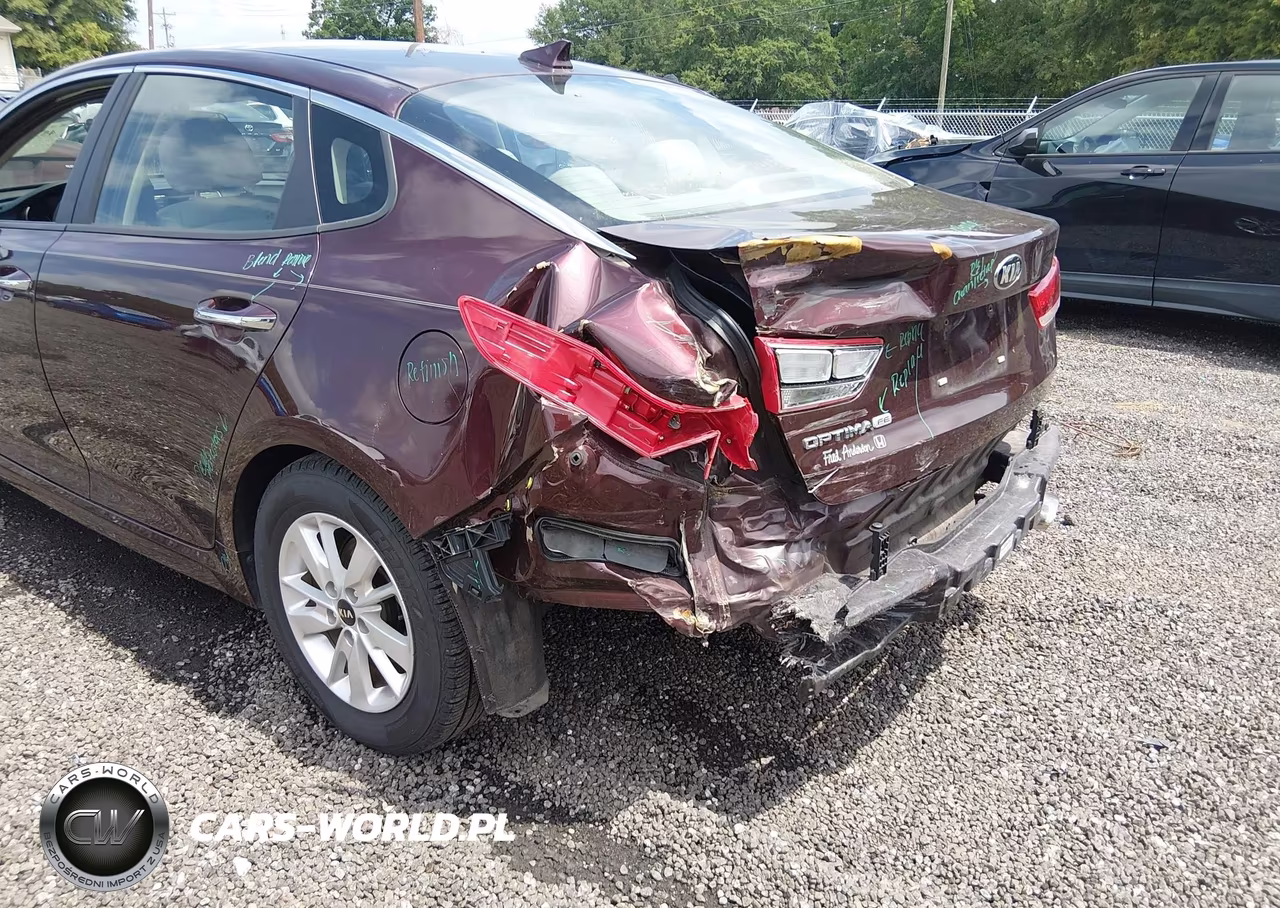 2016 Kia Optima Lx VIN:5XXGT4L30GG047721 - 6
