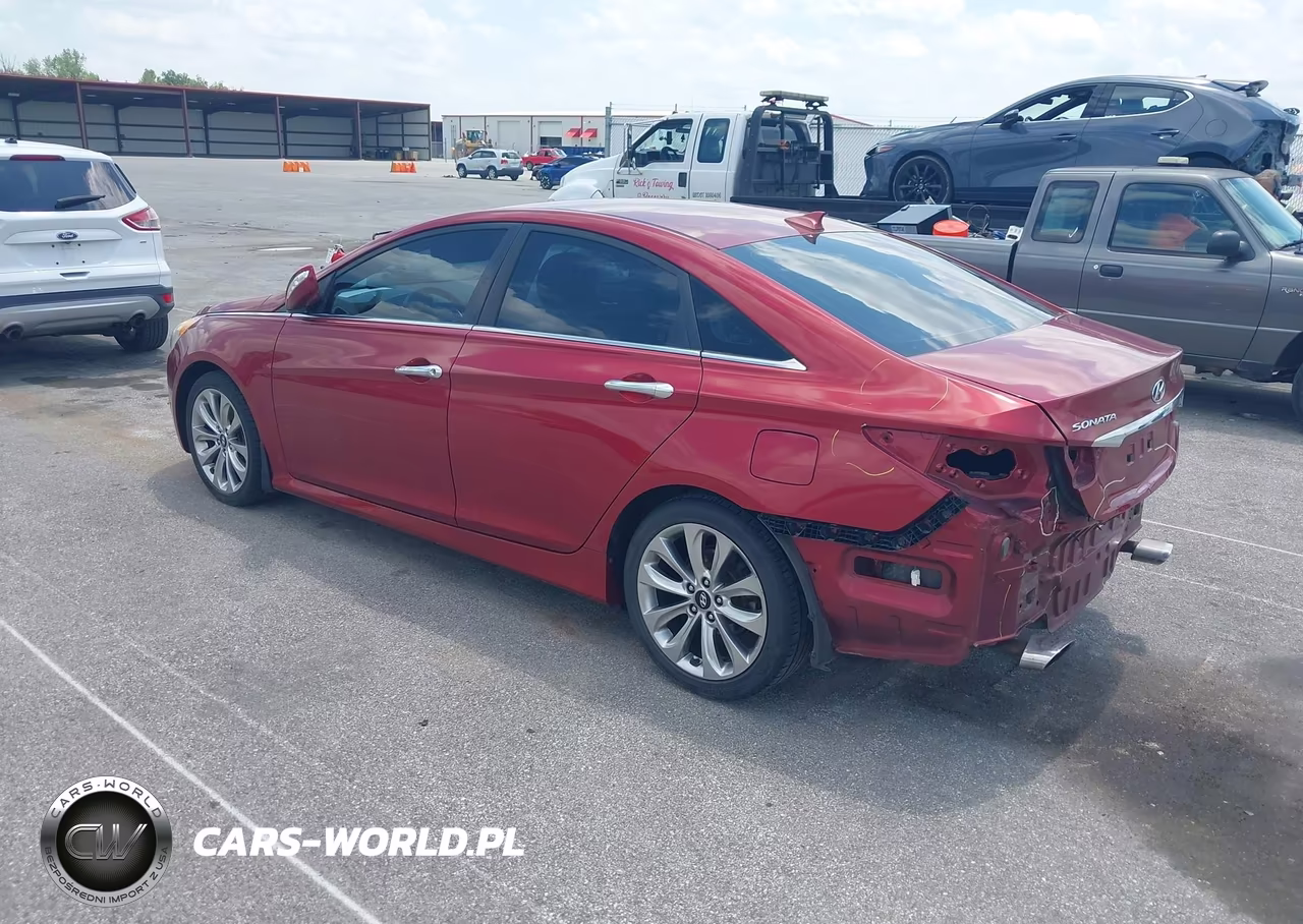 2014 Hyundai Sonata Gls VIN:5NPEB4AC7EH811806 - 3