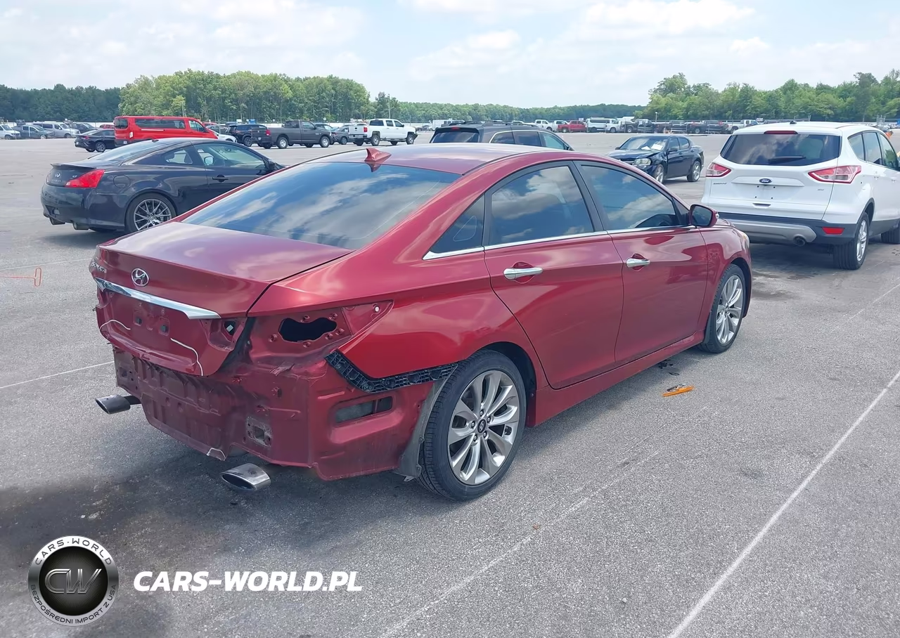 2014 Hyundai Sonata Gls VIN:5NPEB4AC7EH811806 - 4