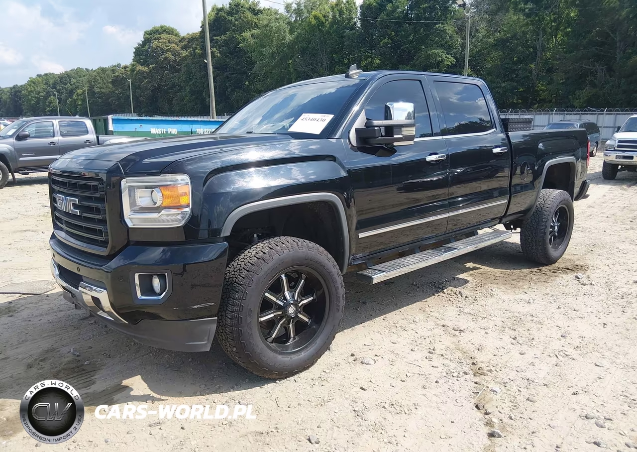 2016 GMC Sierra 2500Hd Slt VIN:1GT12TEG3GF244299 - 2