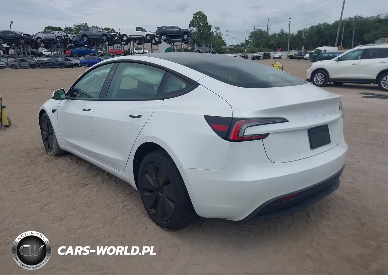 2025 Tesla Model 3 Long Range Rear-Wheel Drive-Standard Rear-Wheel Drive VIN:5YJ3E1EA3SF058646 - 3