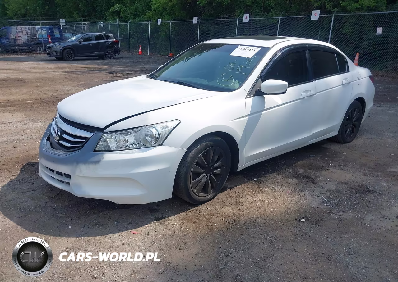 2012 Honda Accord 2.4 Ex-L VIN:1HGCP2F83CA093615 - 2