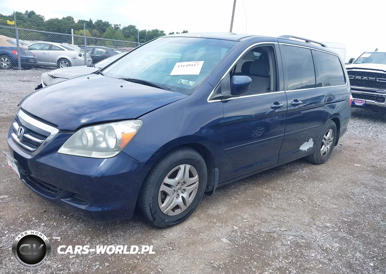 2006 Honda Odyssey Ex VIN:5FNRL38486B090533 - 2
