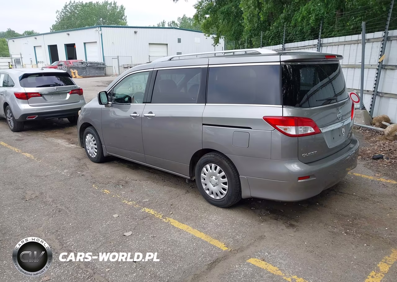 2012 Nissan Quest S VIN:JN8AE2KP9C9038696 - 3