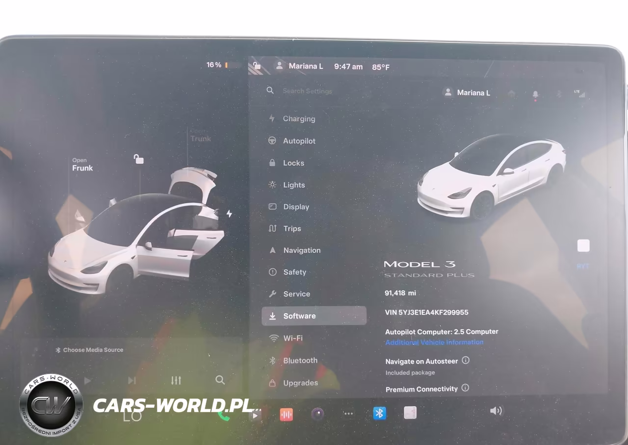 2019 Tesla Model 3 VIN:5YJ3E1EA4KF299955 - 7