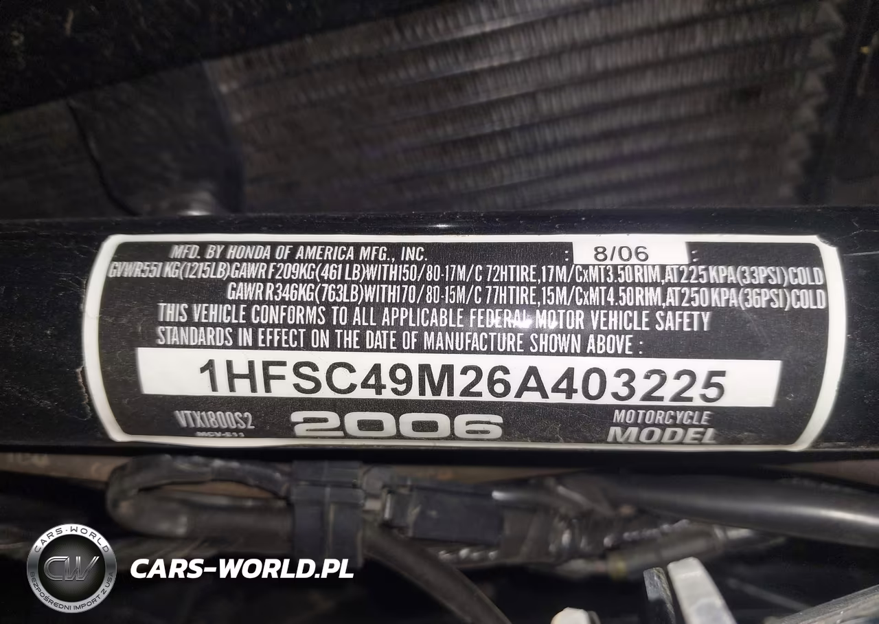 2006 Honda Vtx1800 S2 VIN:1HFSC49M26A403225 - 10