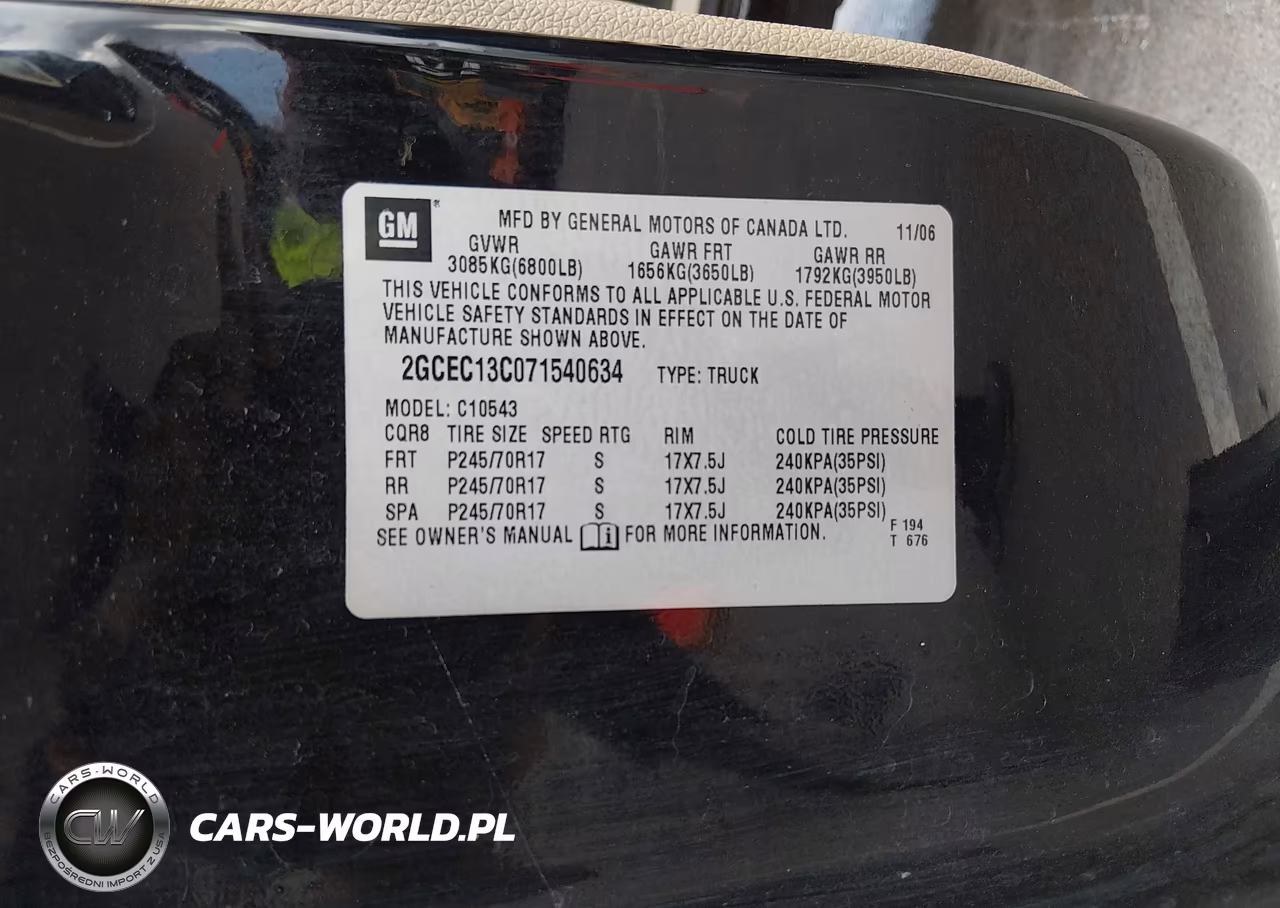 2007 Chevrolet Silverado 1500 Lt1 VIN:2GCEC13C071540634 - 9
