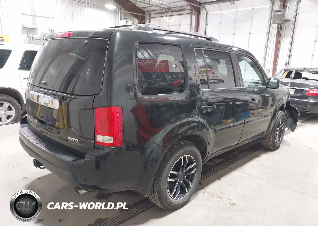 2011 Honda Pilot Ex-L VIN:5FNYF4H54BB072915 - 4