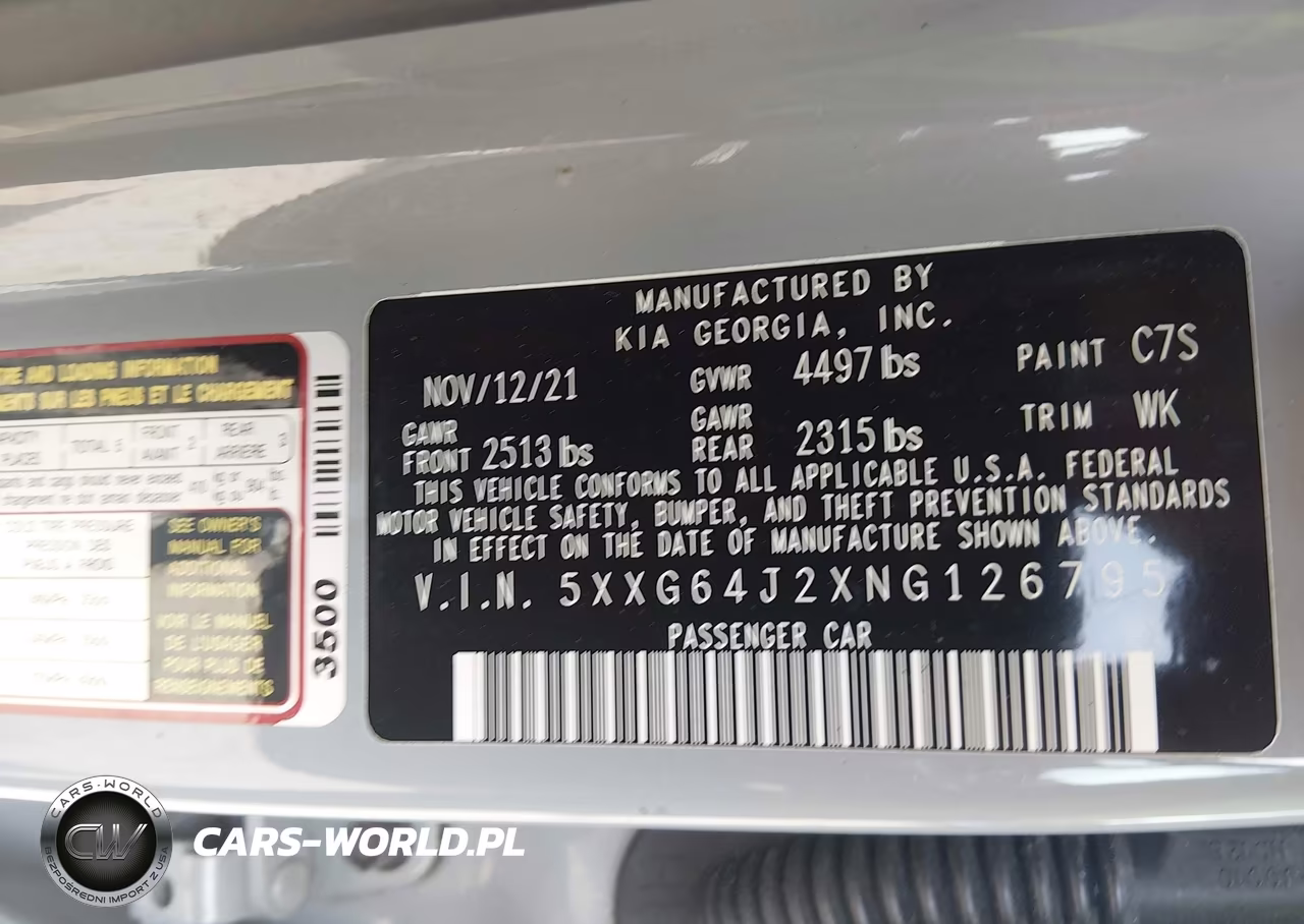 2022 Kia K5 Gt-Line VIN:5XXG64J2XNG126795 - 9
