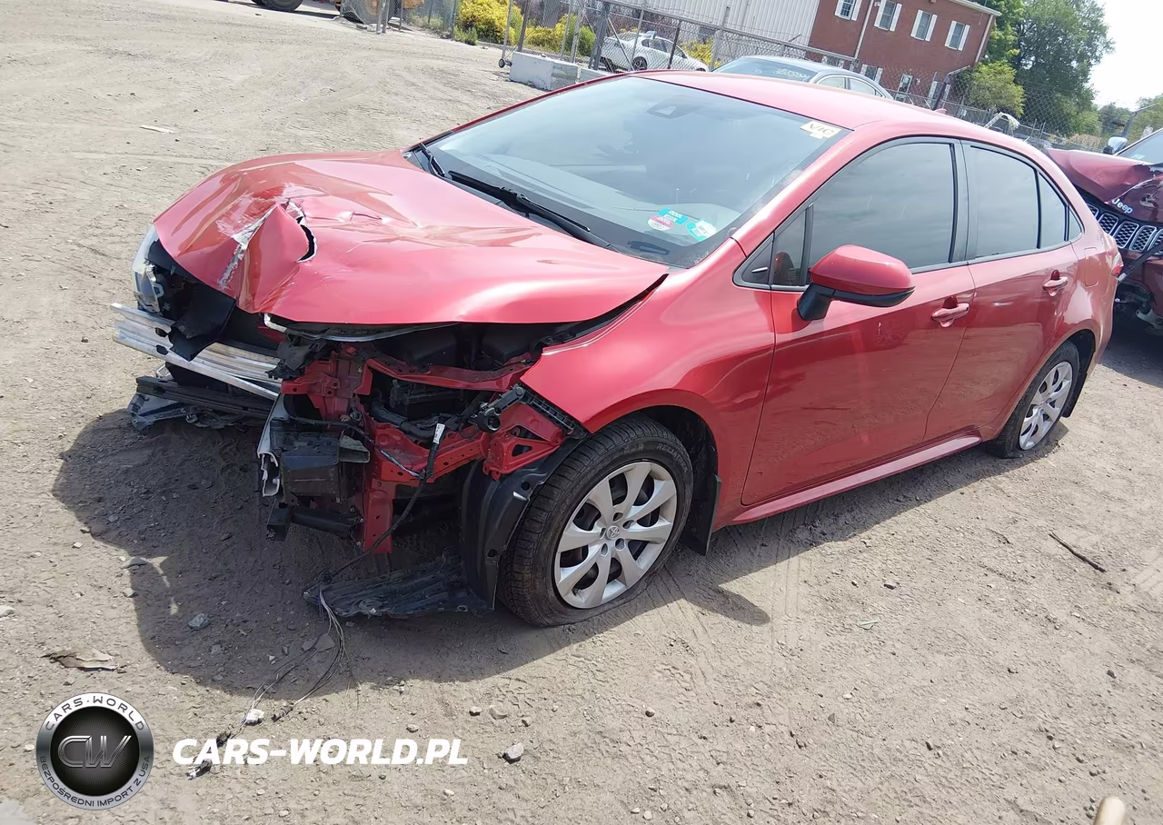 2021 Toyota Corolla Le VIN:JTDEPMAEXMJ132668 - 2