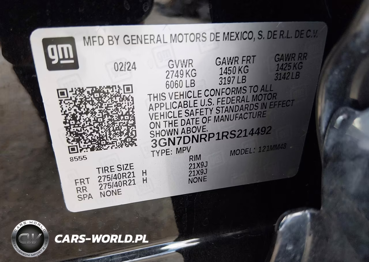 2024 Chevrolet Equinox Ev Rs VIN:3GN7DNRP1RS214492 - 9