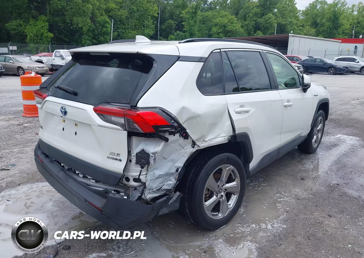 2021 Toyota Rav4 Hybrid Xle Premium VIN:JTMB6RFV5MJ007153 - 4