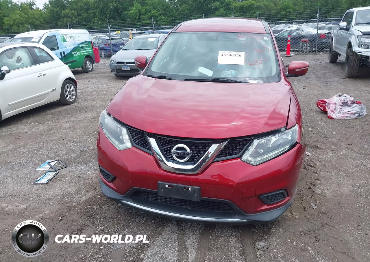 2015 Nissan Rogue S VIN:KNMAT2MV9FP515110 - 12
