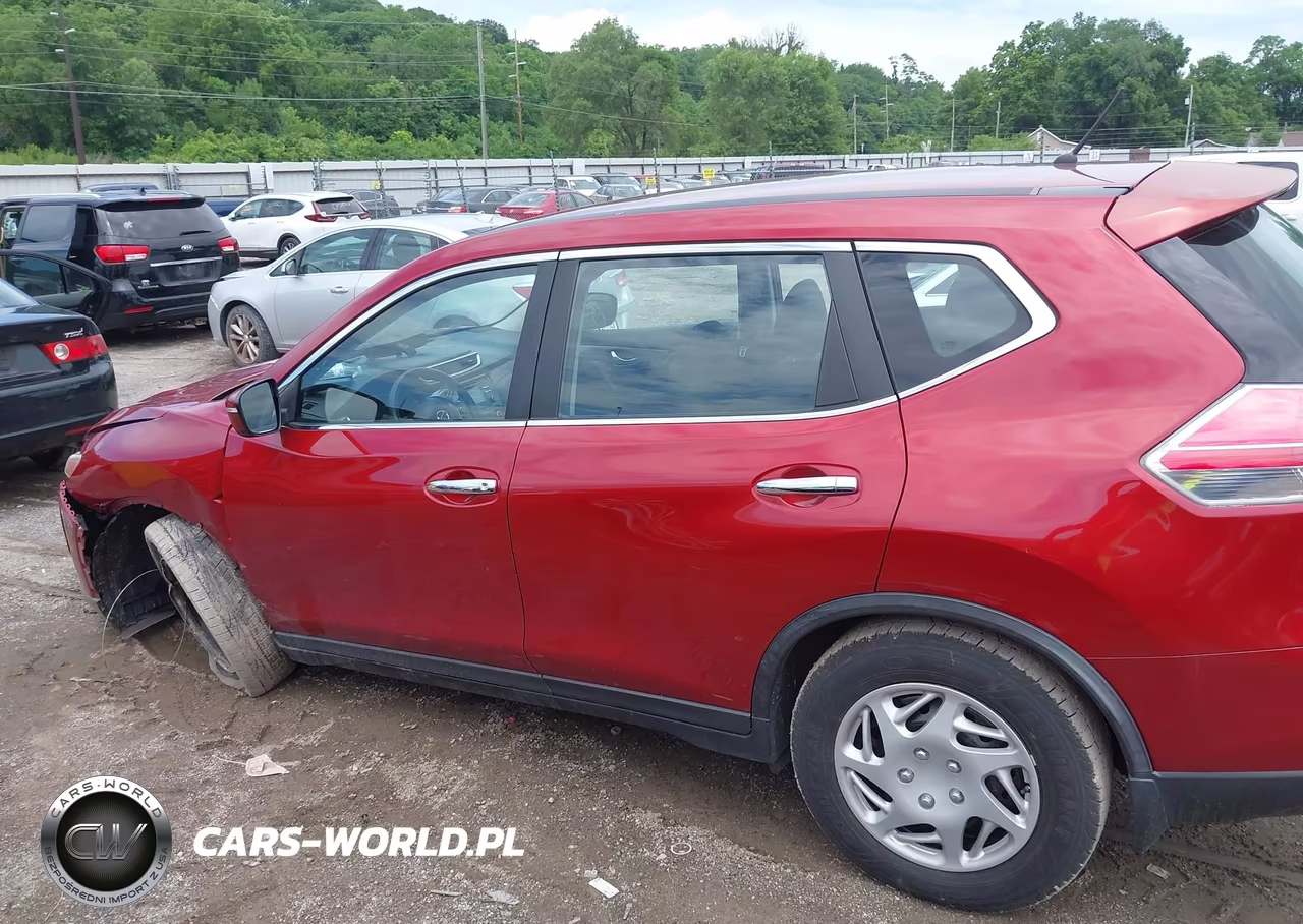 2015 Nissan Rogue S VIN:KNMAT2MV9FP515110 - 14