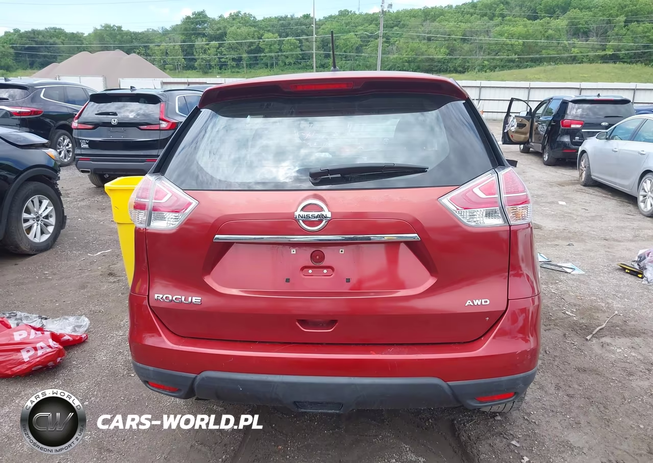 2015 Nissan Rogue S VIN:KNMAT2MV9FP515110 - 16