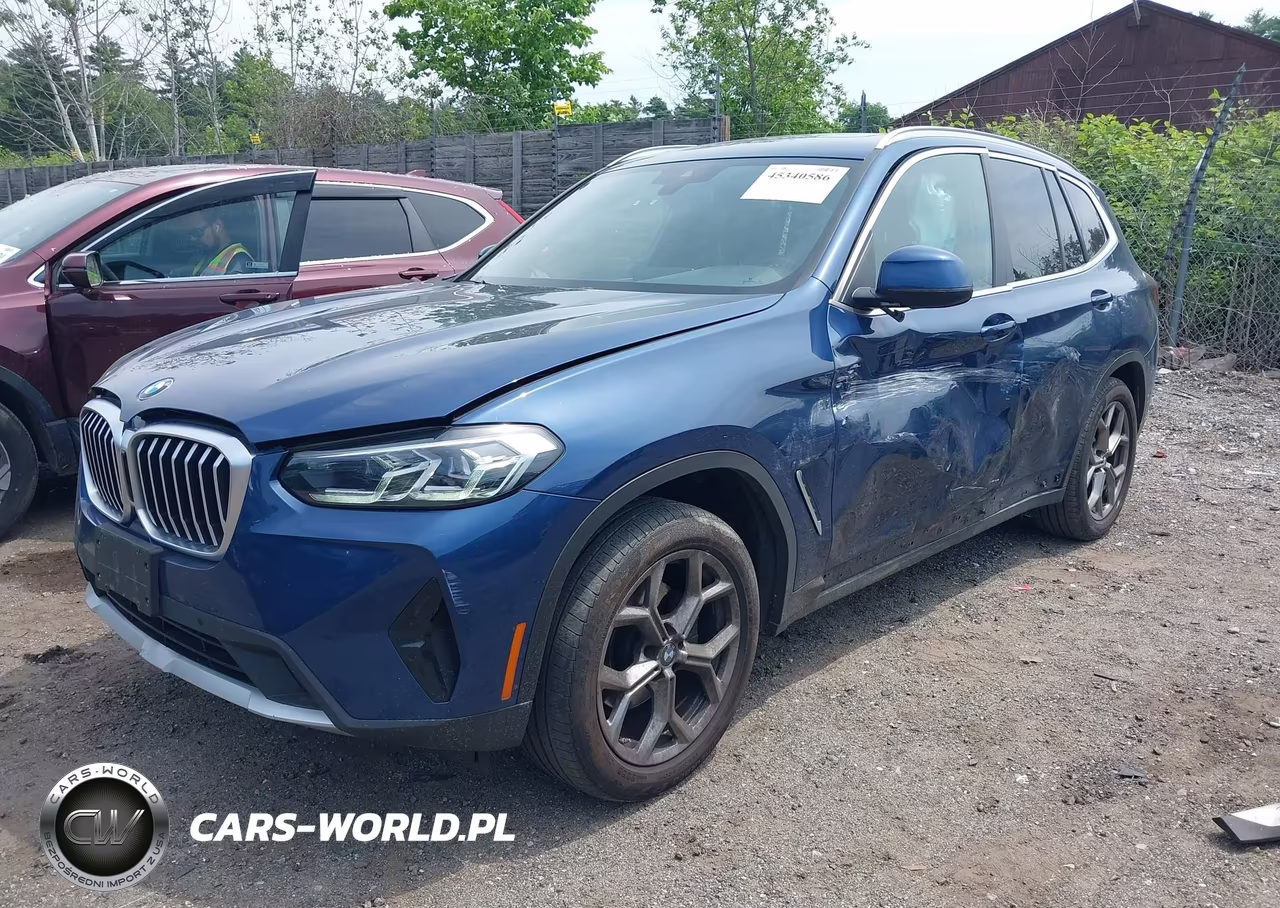 2022 BMW X3 xDrive30I VIN:5UX53DP01N9K41450 - 2
