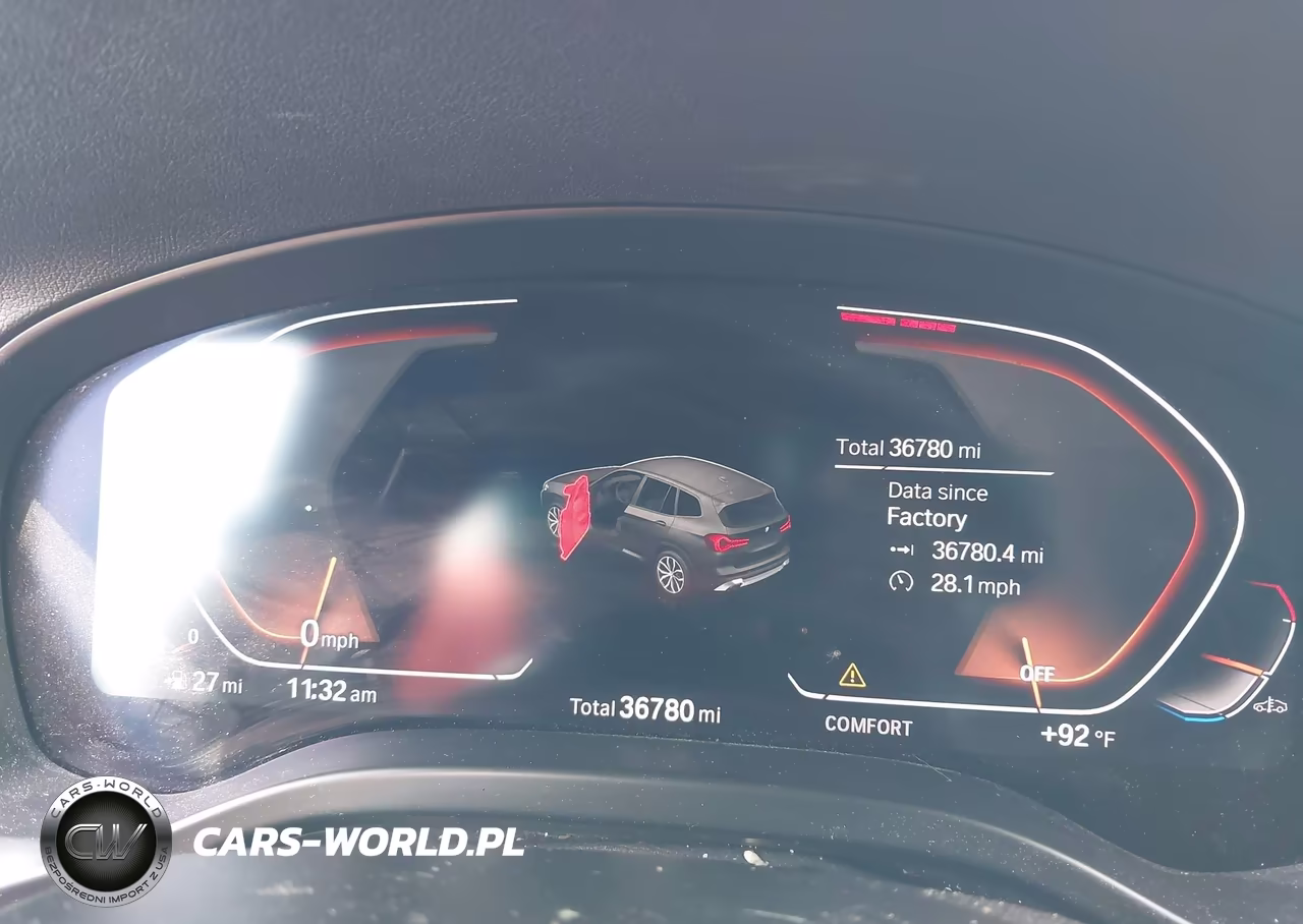 2022 BMW X3 xDrive30I VIN:5UX53DP01N9K41450 - 7